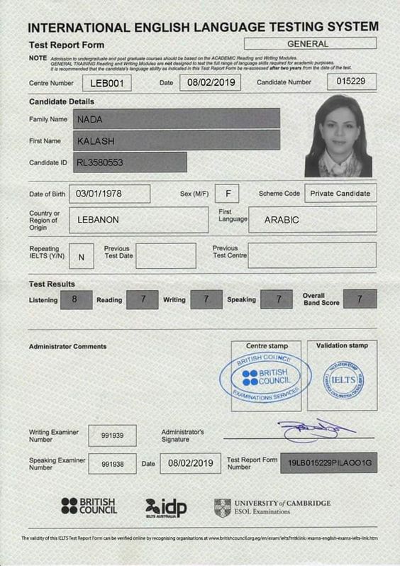 Buy Genuine IELTS Certificate Without Exam