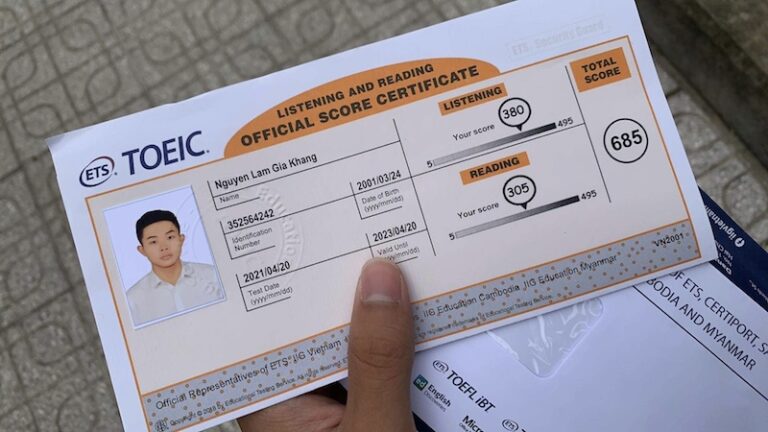 Buy Registered TOEIC Certificate Online Without Exams.